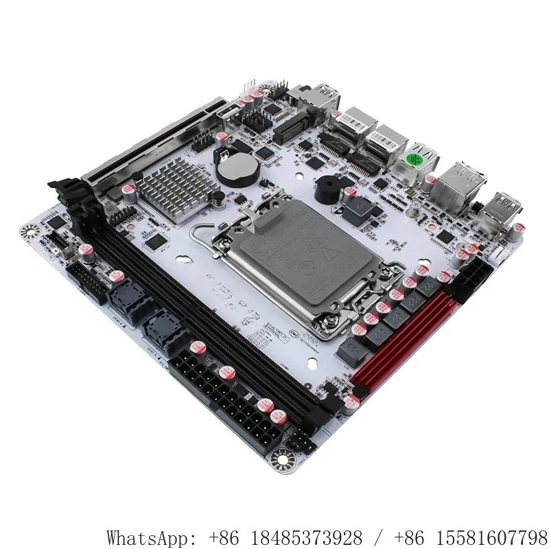 LGA1700 Q670 Mini ITX NAS Main - Nas Motherboard 8 Sata Mini Itx recension och pris