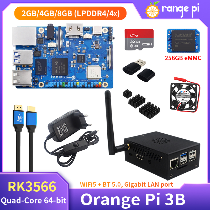 Orange Pi 3B 8GB 4GB 2GB Ram R - Rockchip Rk3588 Development Board recension och pris