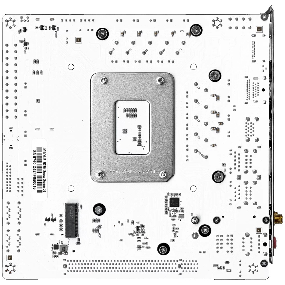 JGINYUE  B760i-Snow Dream  Mot - Lga1700 Itx Motherboard Ddr5 recension och pris