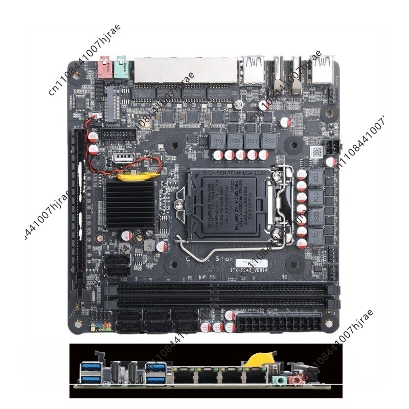 Mini ITX C246 NAS Motherboard  - Nas Motherboard 8 Sata Mini Itx recension och pris