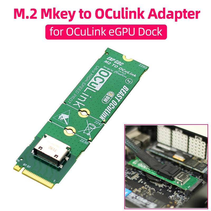 NVME M.2 M Key to OCuLink Adap - Oculink Egpu Mini Pc recension och pris